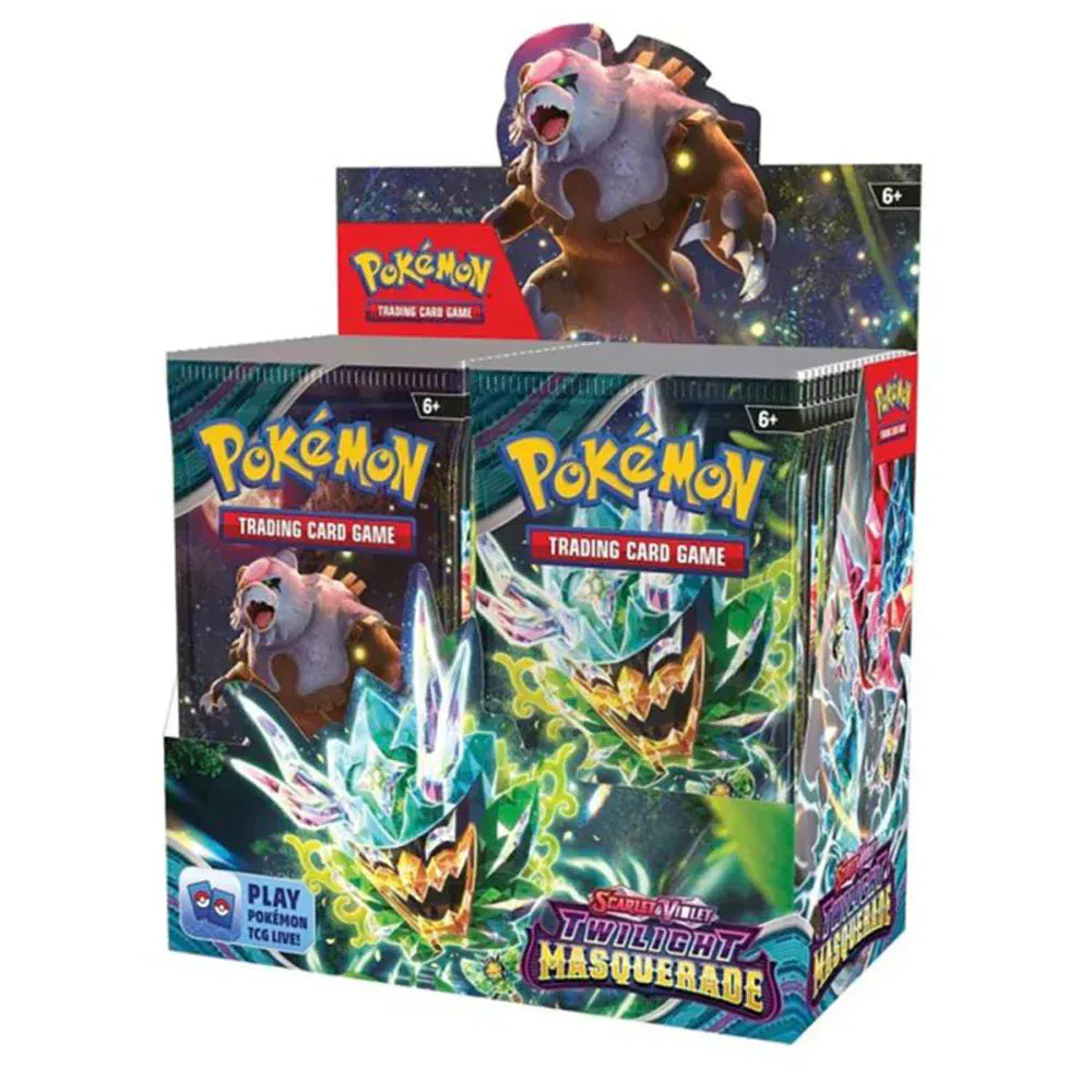 Booster Box Pokémon – Scarlet & Violet : Twilight Masquerade (Version Anglaise) Card Elite Tcg