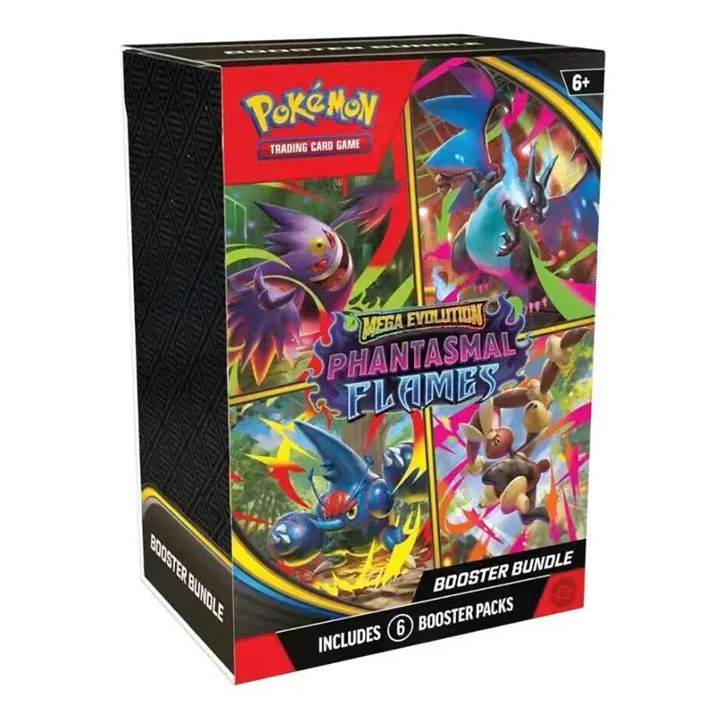 🌌 Booster Bundle: Phantasmal Flames — JCC Pokémon (English Version) 🌌