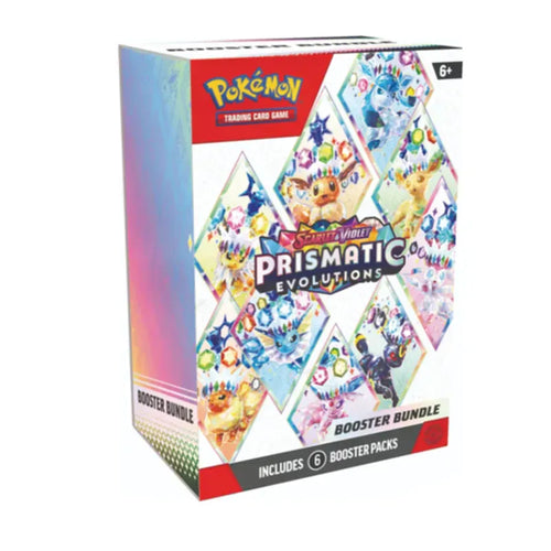 Booster Bundle Pokémon – Scarlet & Violet : Prismatic Evolutions (Version Anglaise) Card Elite Tcg