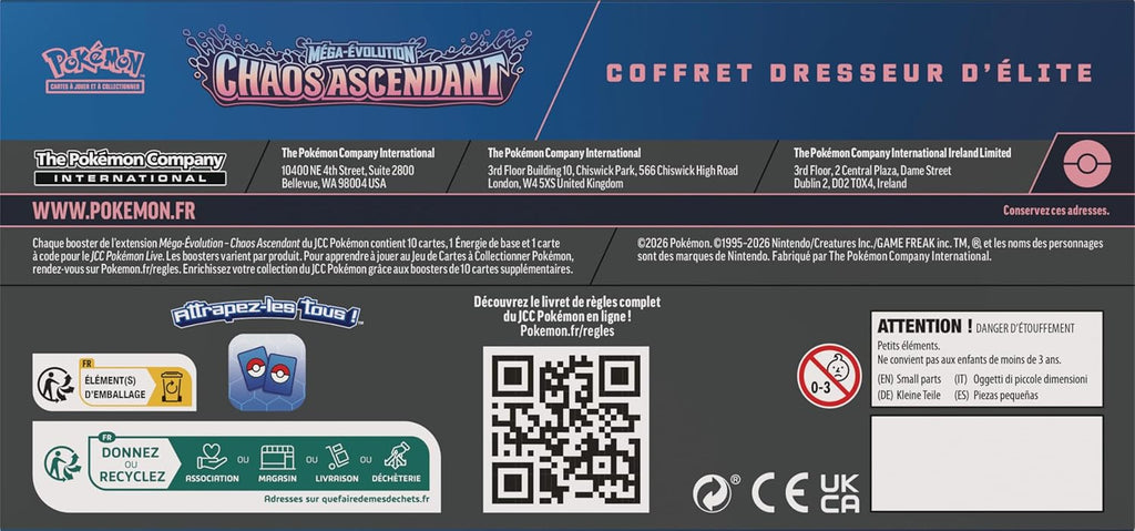 Coffret Dresseur d’élite Chaos Ascendant 🛡️