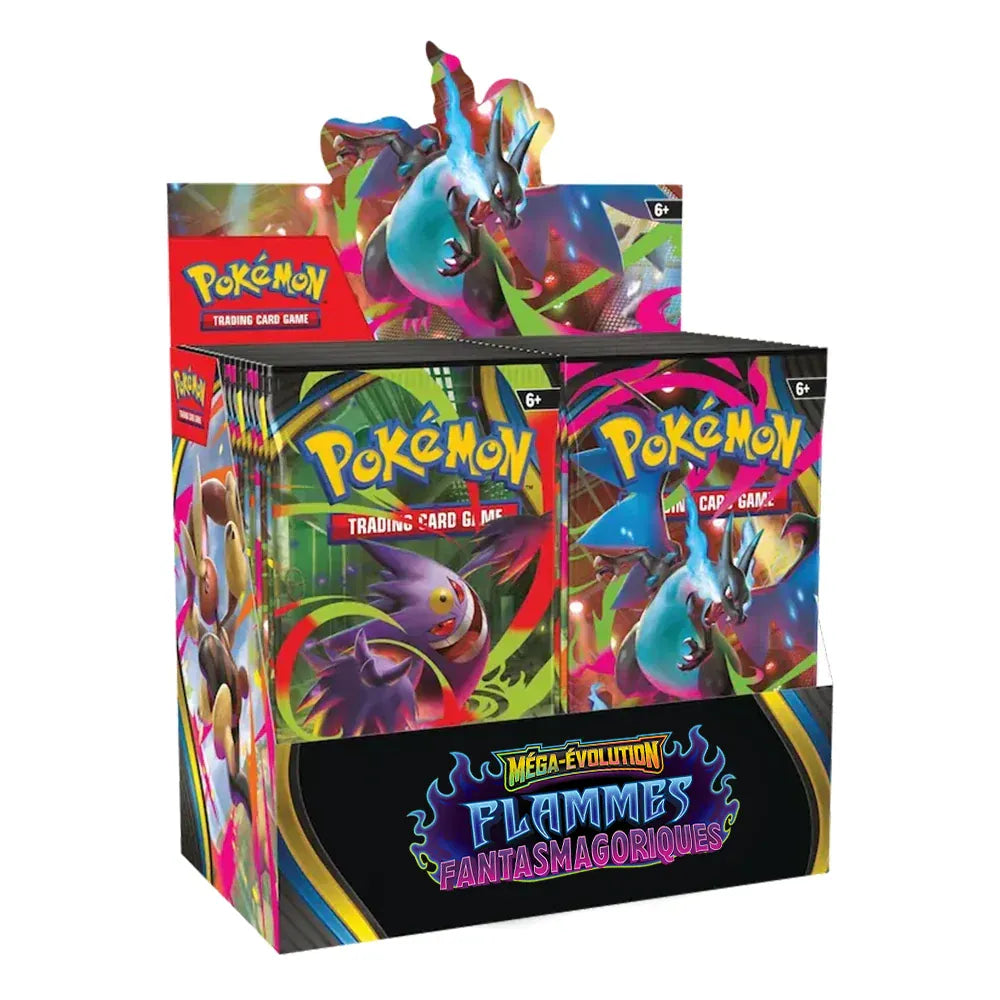 Display Pokémon – Méga-Évolution : Flammes Fantasmagoriques (VERSION FRANÇAISE) Card Elite Tcg