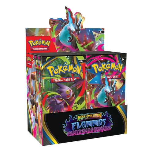 Display Pokémon – Méga-Évolution : Flammes Fantasmagoriques (VERSION FRANÇAISE) Card Elite Tcg