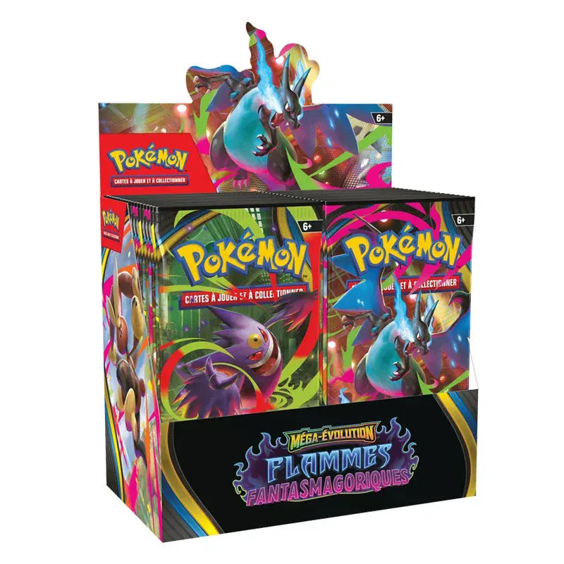 Display Pokémon – Méga-Évolution : Flammes Fantasmagoriques (VERSION FRANÇAISE) Card Elite Tcg