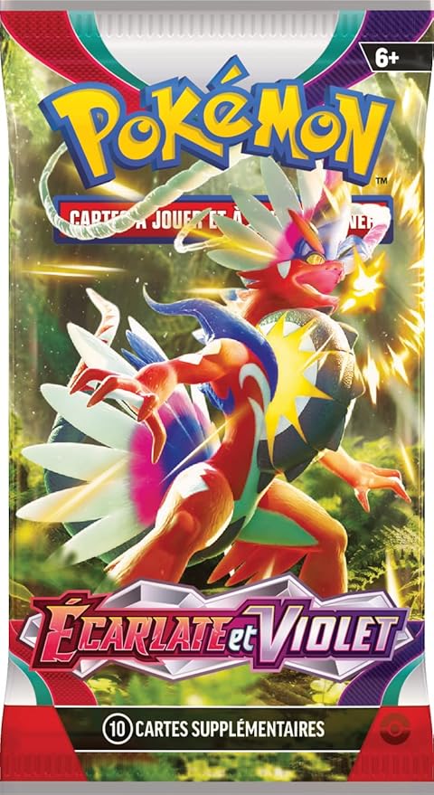 Lot de 10 Boosters Pokémon – Écarlate et Violet (FR) Card EliteTcg