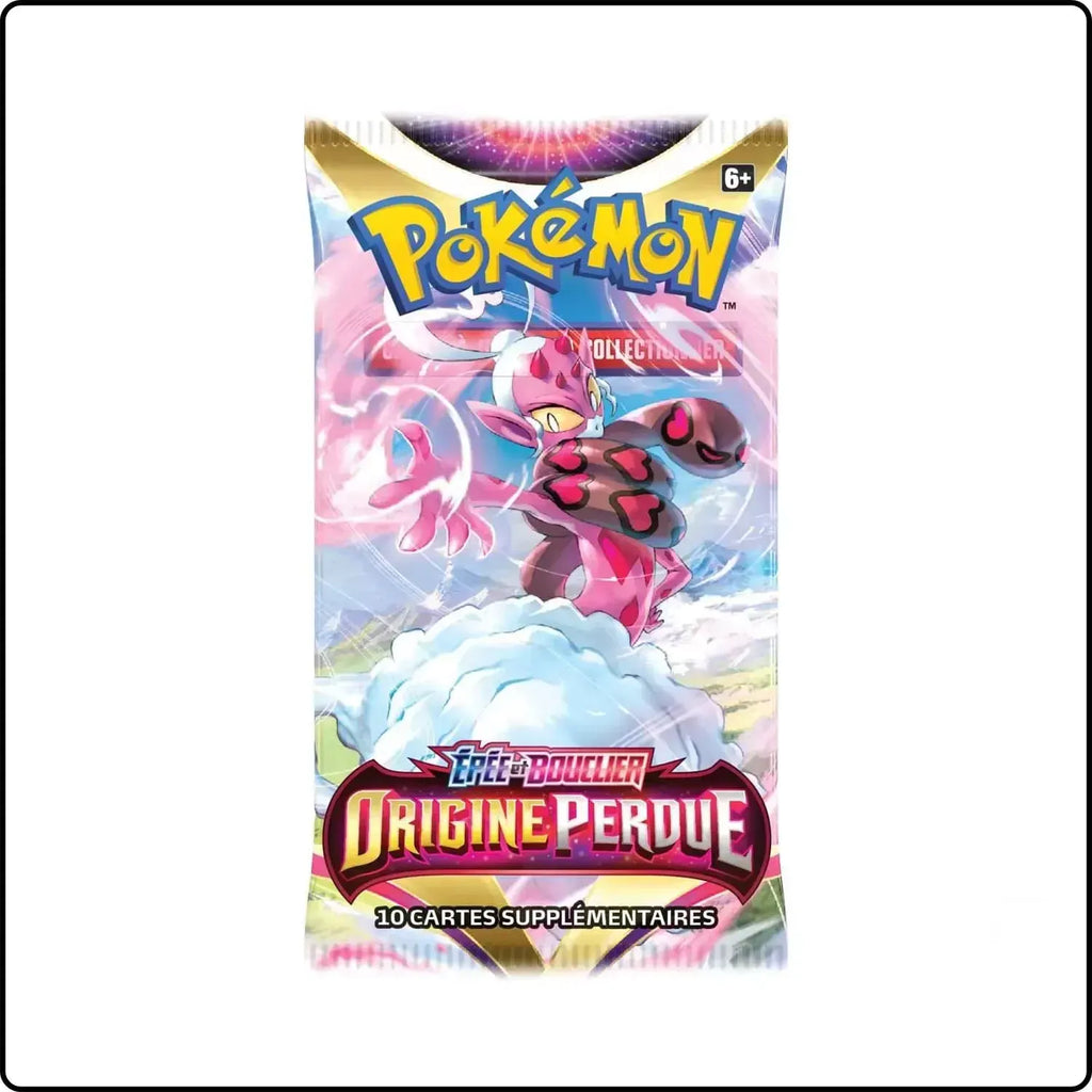 Lot de 10 Boosters Pokémon – Épée et Bouclier : Origine Perdue (FR) Card Elite Tcg