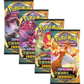 Lot de 10 Boosters Pokémon – Épée et Bouclier : Ténèbres Embrasées (FR) Card Elite Tcg