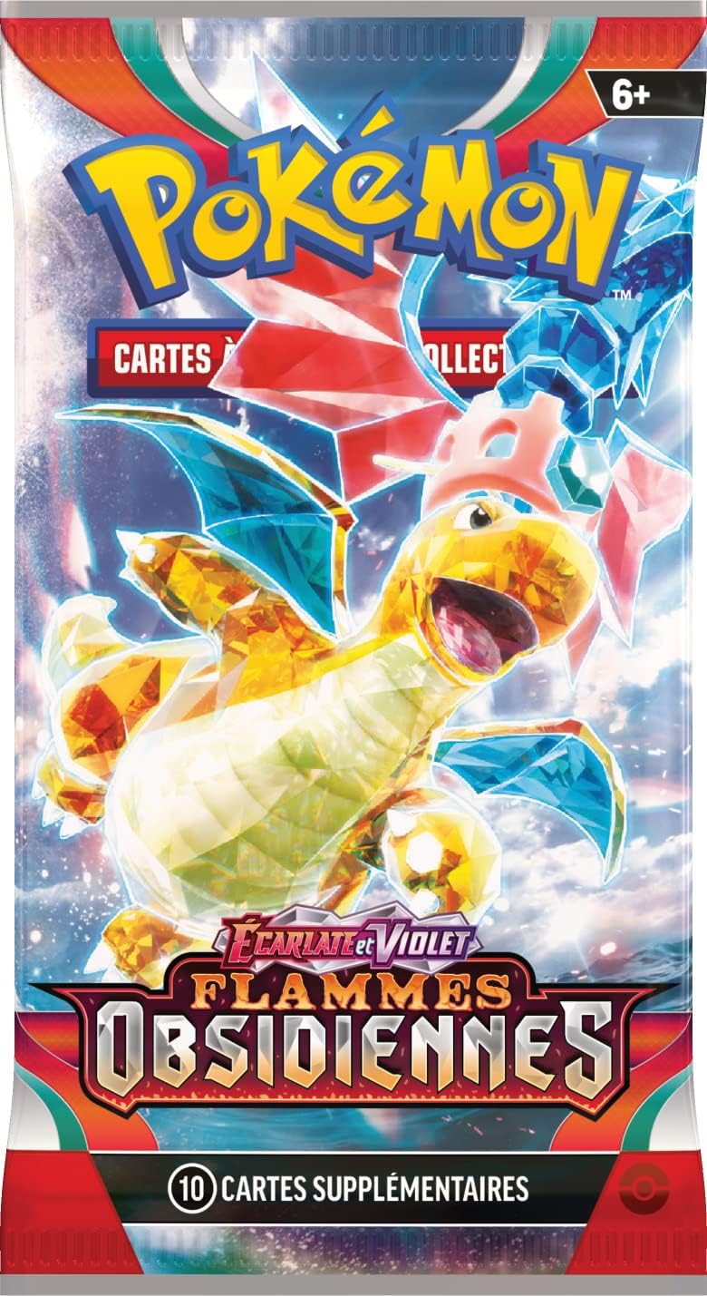 💥 Lot de 10 Boosters – Écarlate et Violet : Flammes Obsidiennes (FR) 🇫🇷 Card Elite Tcg