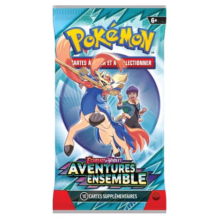 Lot de 5 Boosters Pokémon – Écarlate et Violet : Aventures entre l'ensemble (FR) Card Elite Tcg