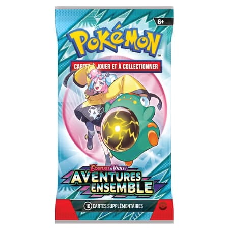 Lot de 5 Boosters Pokémon – Écarlate et Violet : Aventures entre l'ensemble (FR) Card Elite Tcg