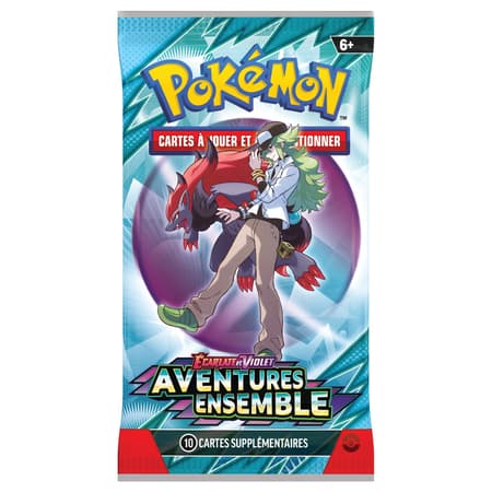 Lot de 5 Boosters Pokémon – Écarlate et Violet : Aventures entre l'ensemble (FR) Card Elite Tcg