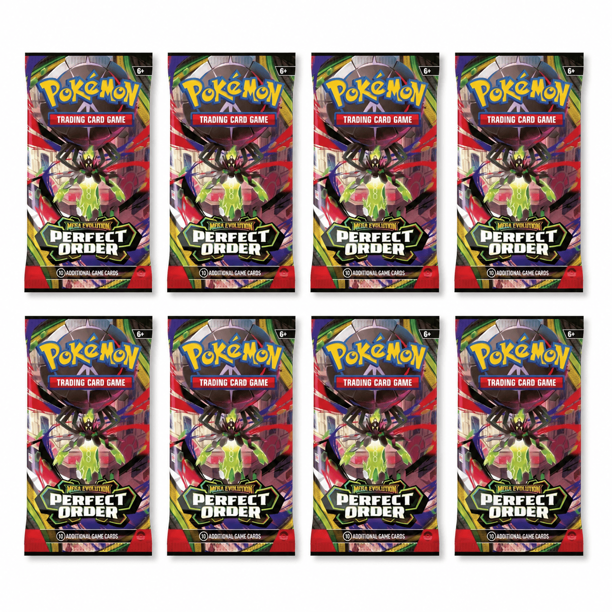 Lot de 8 Boosters pour Déchaîner l'Ordre Parfait ! 🛡️