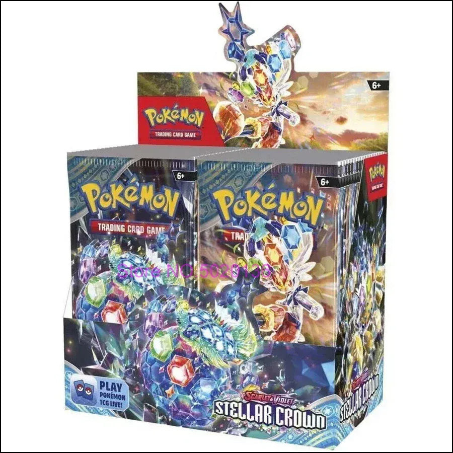 Pokémon TCG: Scarlet & Violet—Stellar Crown Booster Box (36 Packs) Card Elite Tcg