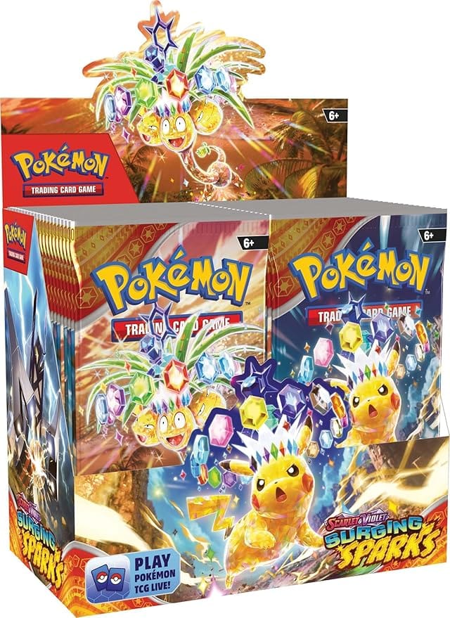 Pokémon TCG: Scarlet & Violet—Surging Sparks Booster Box (EN) Card Elite Tcg