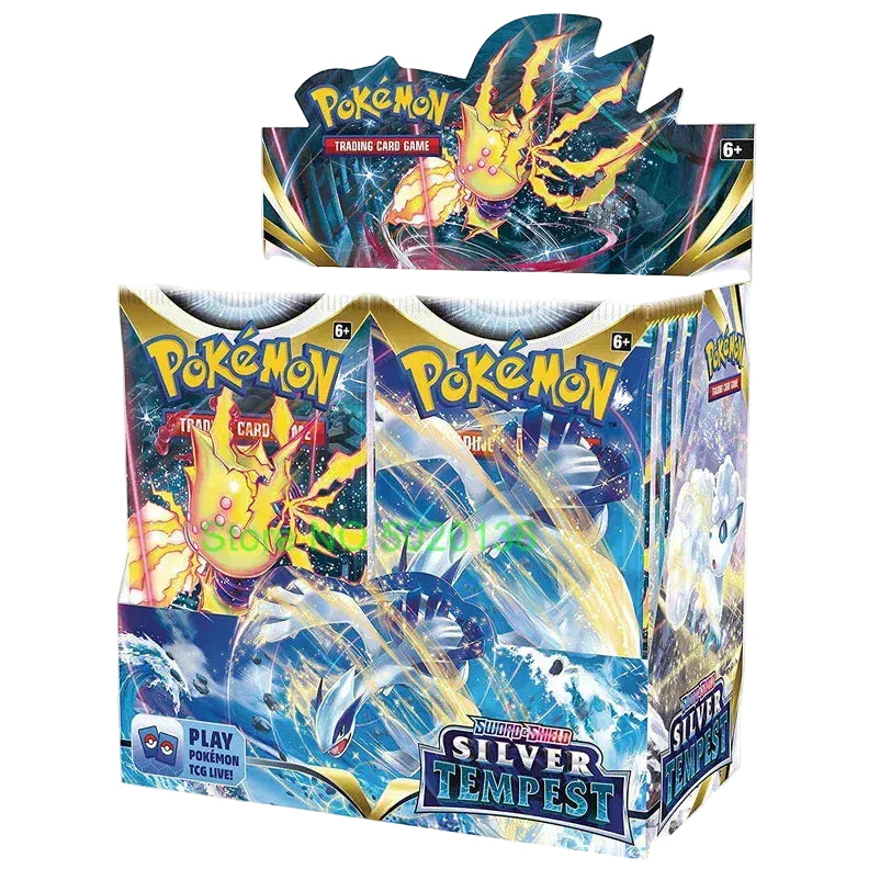Pokémon TCG: Sword & Shield—Silver Tempest Booster Box (36 Packs) Card Elite Tcg