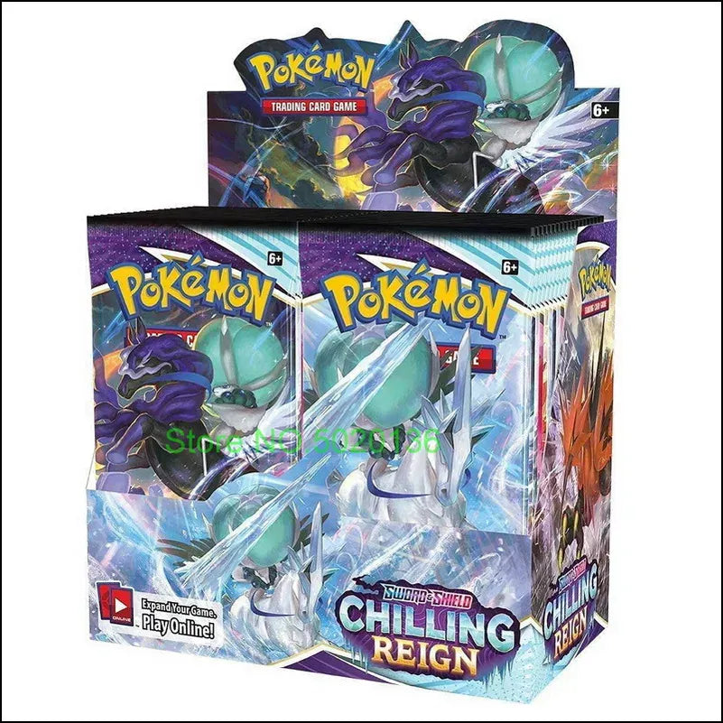 SEALED Pokémon TCG: Sword & Shield—Chilling Reign Booster Box (36 Packs) | Blaziken Alt Art Set Card Elite Tcg